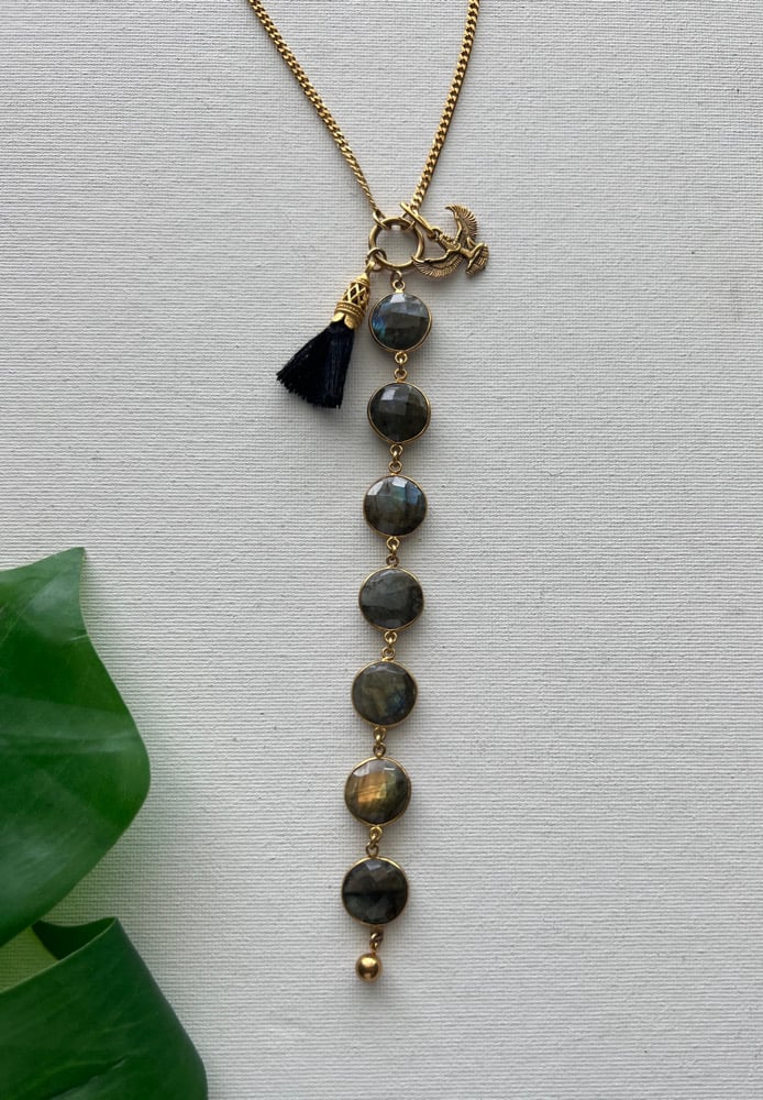 Image of ALORI • Labradorite Drop Necklace