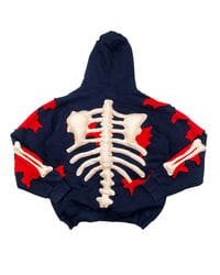 Image 7 of Reworked Spider Bones Hoodie Size M