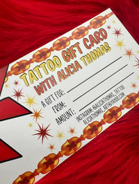 Image 3 of Tattoo Gift Certificate with Alicia Thomas 