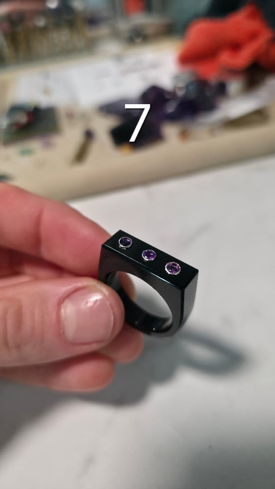 Image of Gemstone Ring Drop #2