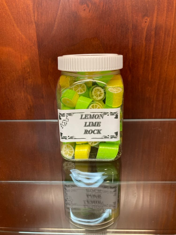 Image of Lemon and lime rock candy 