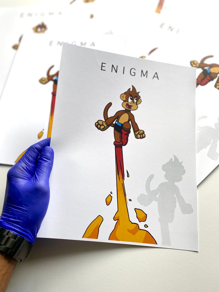 Image of AstroENIGMA Print.