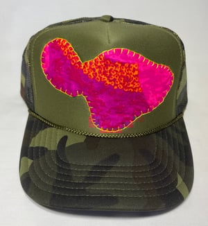 Image of Maui fabric trucker 