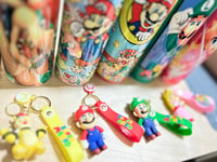 Image 4 of Mario , Luigi, Bowser, Princess Peach Tumbler/Keychain 