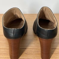 Image 9 of JOE’S Black Genuine Leather Women's Mule Shoes