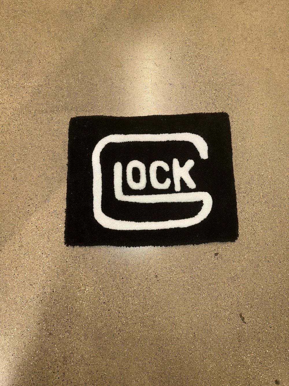 Image of 1.5 Ft Glock Logo Rug