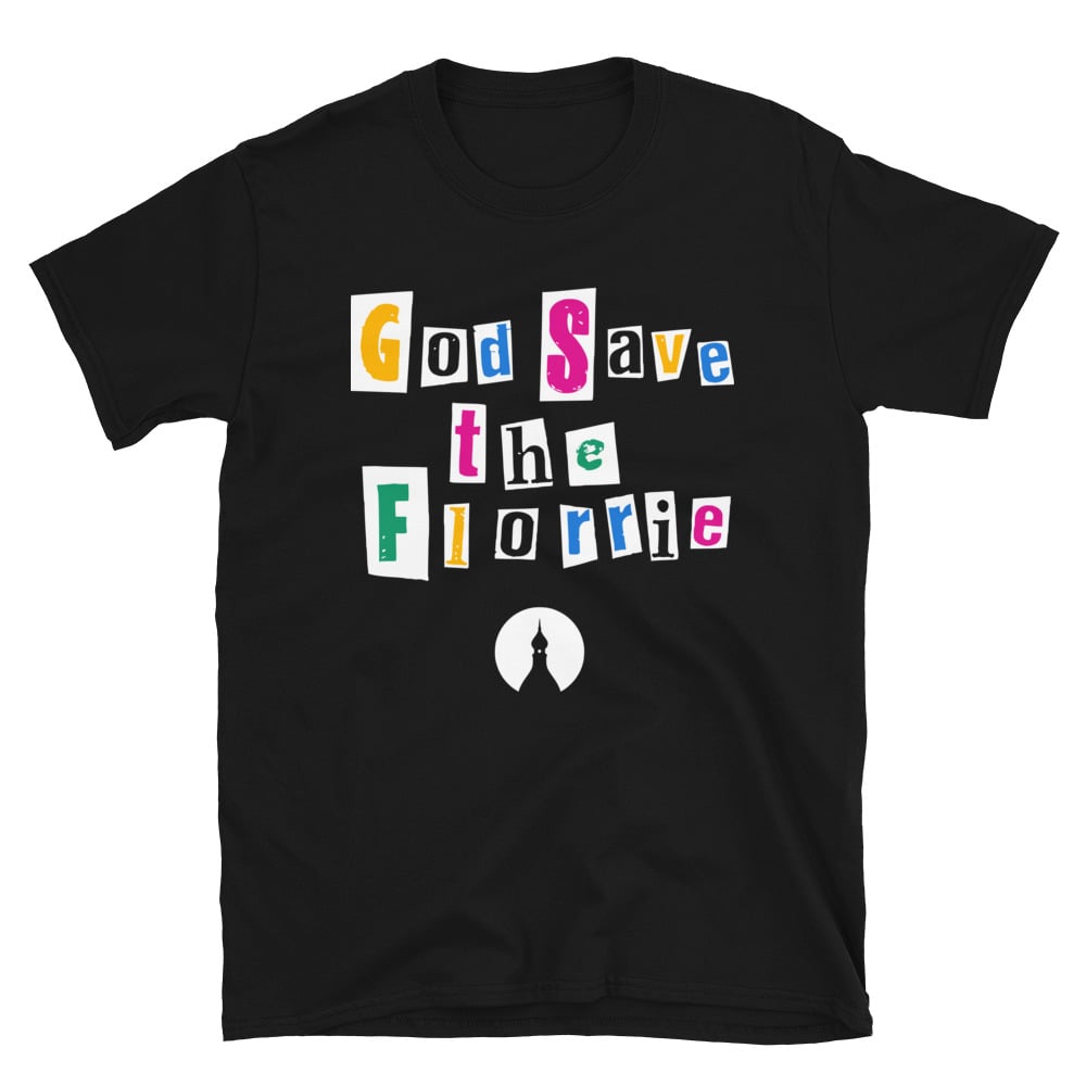 God Save The Florrie T-shirt (Black)