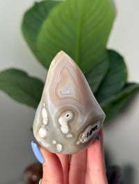 Image 1 of MINI BANDED ORCA AGATE FLAME