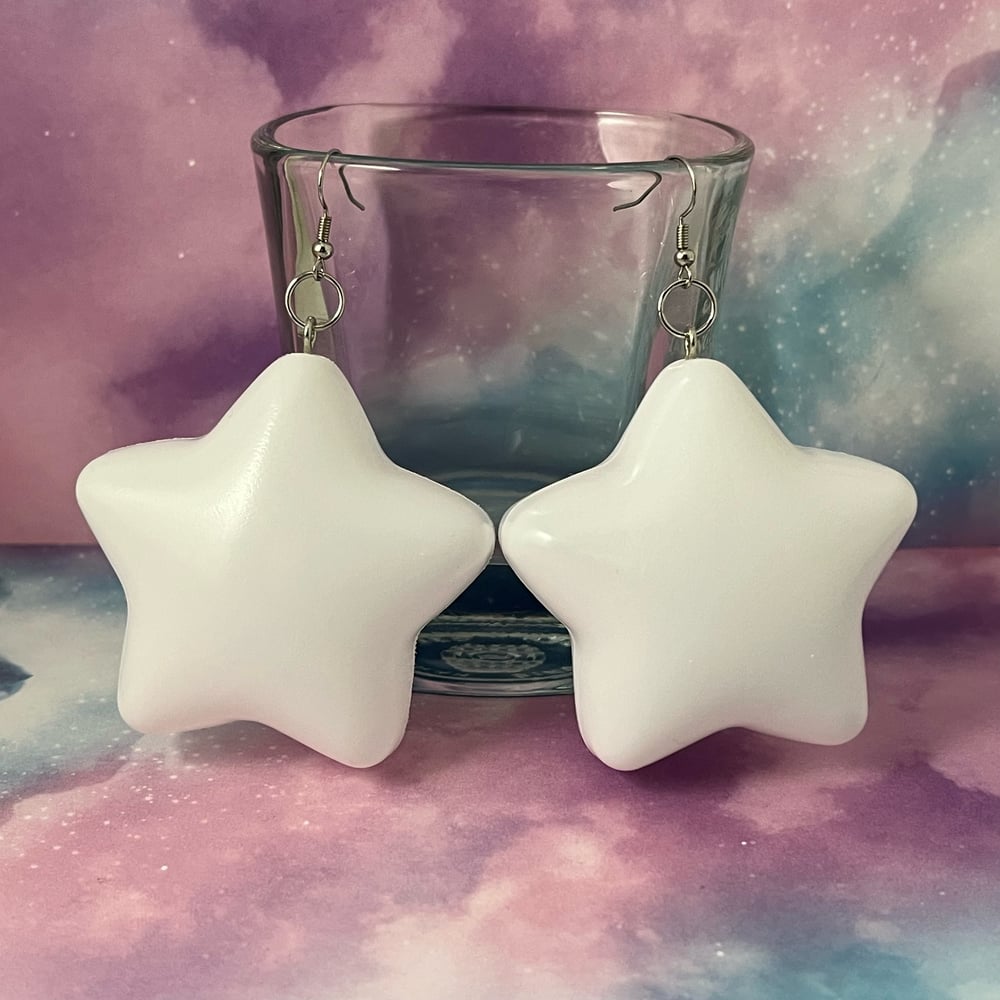 Image of Ball Pit Star Kandi Earrings