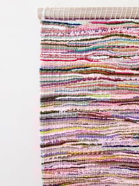 Image 2 of Woven Wall Hanging - Abstract, Colourful (large)