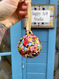 Image 4 of Hand-Painted Christmas Baubles -Limited Edition