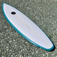 Image 6 of 6-0 Maluku FlyerTuck Twin Fin Future Fins Turquiose Tint 