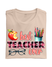 Image 1 of Best Teacher Ever 2 Shirt