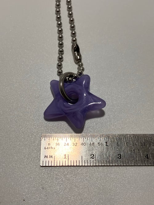 Image of purple mix mini star