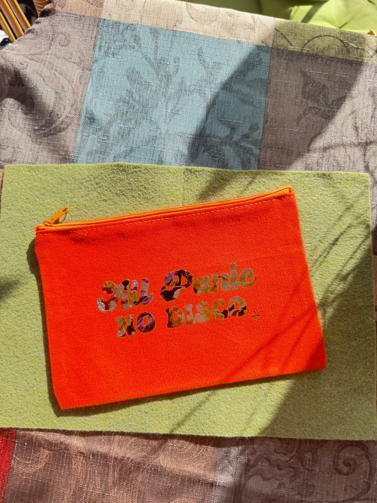 Image of All panic no disco zipper pouch 