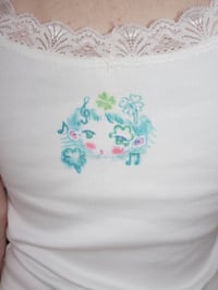 Image 4 of ♫• ℜ3𝔫 + 𝔗3𝔰0𝔯𝔬 ★Clover Dream BABY TEE with SLEeves