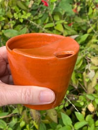 Image 1 of Orange glazed Latte Travel/ Keep Cup