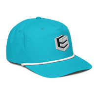 Image 1 of Liquid Brains - Golf Rope Snap-Back Cap