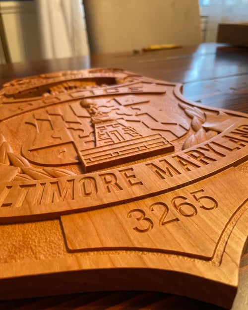 Image of 3D Police Badge