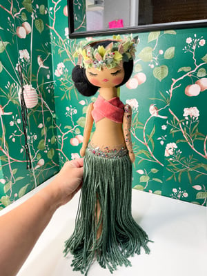 Image of RESERVED FOR STACEY Classic Medium Hula Doll 