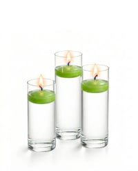 Image 2 of  Cylinder vases for floating candles or flower holder a set if 3