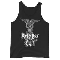 Ross Bay Cult Black One-Sided Tank Top