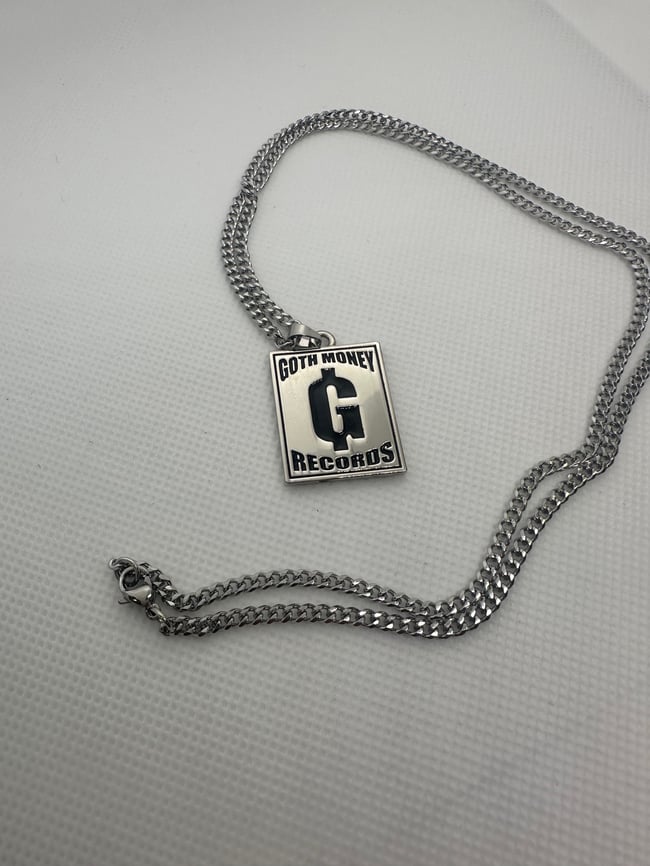 Goth money necklace