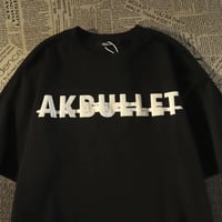 Image 1 of AK Bullet + back graphic regular fit tshirt