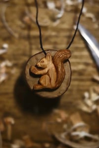 Image 3 of Red Squirrel Necklace 