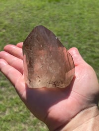 Image 16 of Smoky Quartz With Red, Gold, Silver & Copper Rutile Generator #2532