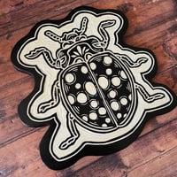 Image 3 of Ladybug Woodcut