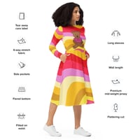 Image 1 of Benny Loves Color Midi Dress