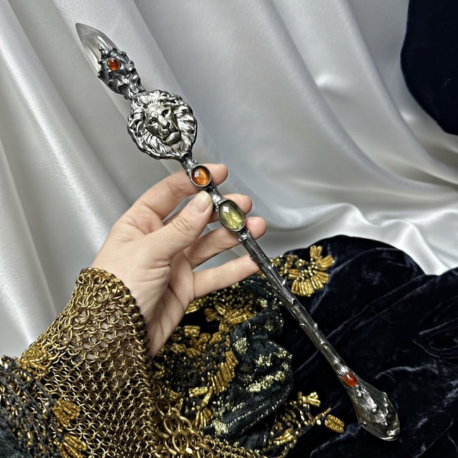 The Lion of Summer Court Wand 