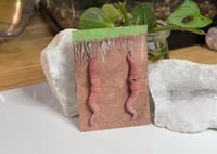 Image 1 of Worm Earrings - Twiddles and Dee