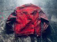 Image 3 of Natural Dyed Boro Stitch Levis Trucker
