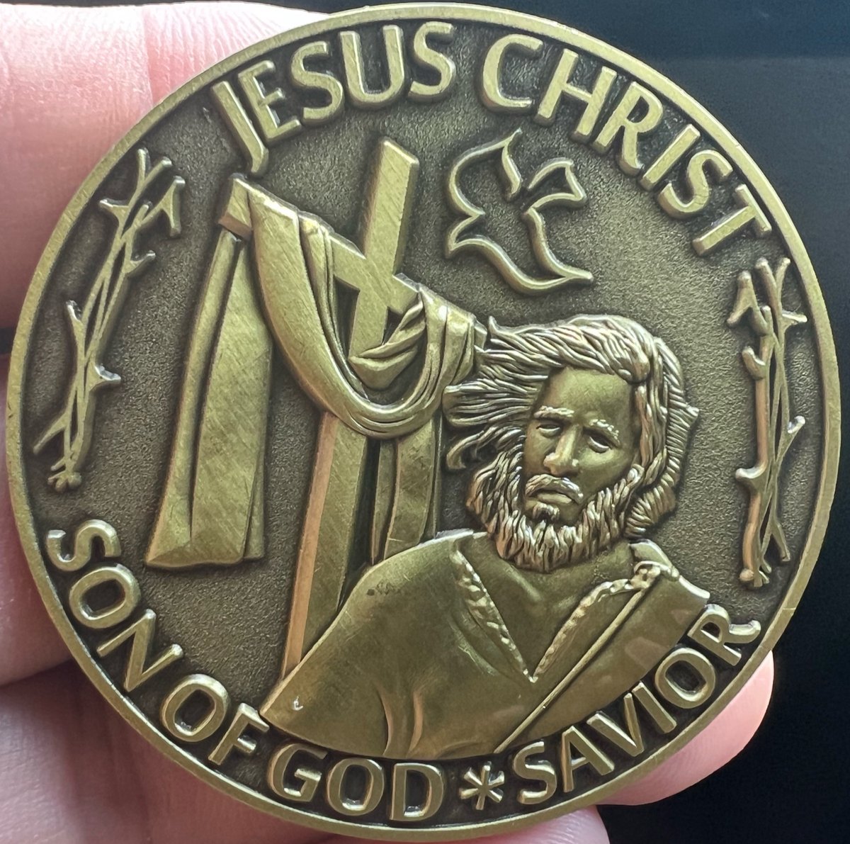 Image of JESUS CHRIST - ACTS 4:12 COIN