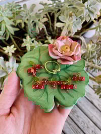 Image 1 of Lily Pad Trinket Dish/Incense Holder