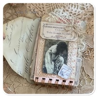 Image 7 of Junk Journal lace samples Envelope booklet
