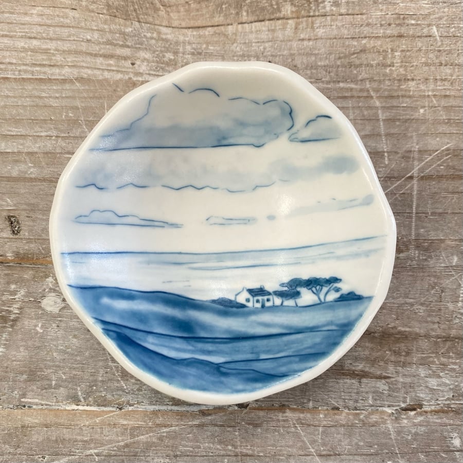 Image of 'Cornish Clifftop' Dinky Trinket Bowl