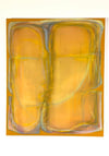 Julien Saudubray, study #19, 2022, oil and dry pastel on canvas, 60 x 50 cm