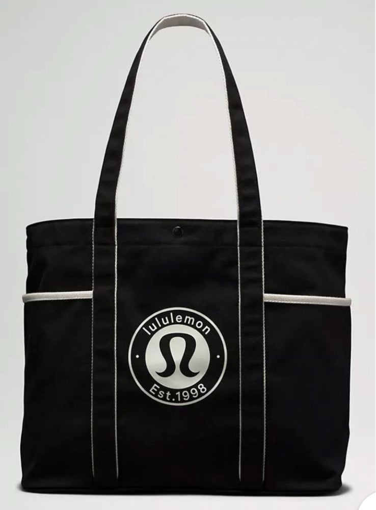 Lulu Multi-Pocke Tote Bag (BLACK) 