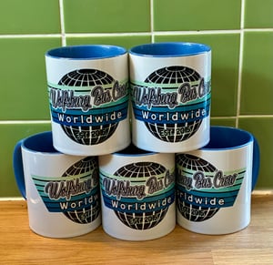 Image of Wolfsburg Bus Crew Worldwide 325ml Ceramic Mug