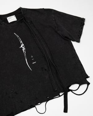 Image of IMPLY x ÒLĮNE - Ten Of Swòrds T-Shirt (Black)