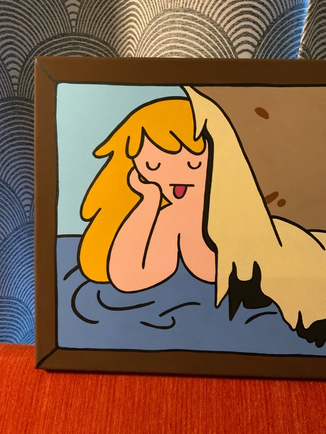 Torn Nude Adventure Time Fan Art