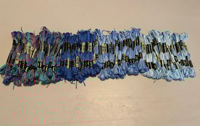 Variegated threads lot 2…