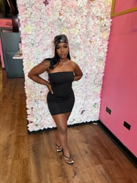 Image 2 of black tube dress