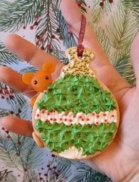 Image 3 of Mouse Cookie Ornament 