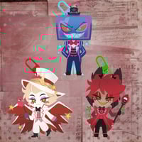 Image 1 of PREORDER Hazbin Hotel Acrylic Charms