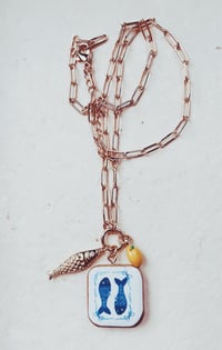 Mediterranean summer necklace 
