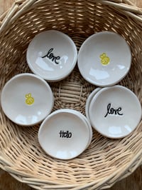 Image 11 of Little Dish, Choose from Love, Toadstool or Heart design